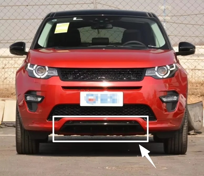 For Discovery Sport 2015-2019 Dynamic version Front Tow Eye Cover LR106652 LR074944 Lower Cover Trim skid plate